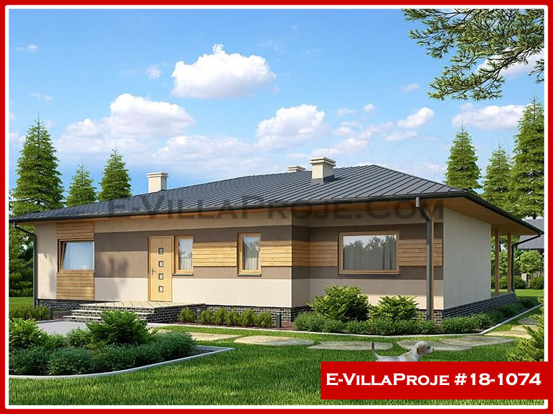 CKV-18-1074 187 m2 5+1 Tek Katlı Çelik Konstrüksiyon Villa Modeli