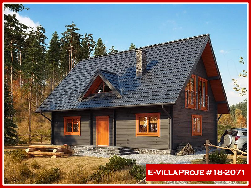 CKV-18-2071 192 m2 5+1 2 Katlı (Dubleks) Çelik Konstrüksiyon Villa Modeli