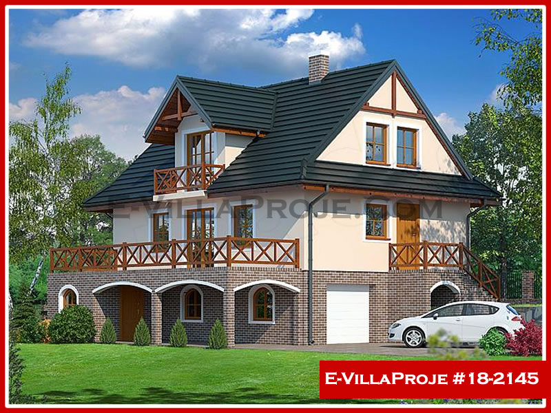 CKV-18-2145 192 m2 5+1 2 Katlı (Dubleks) Çelik Konstrüksiyon Villa Modeli