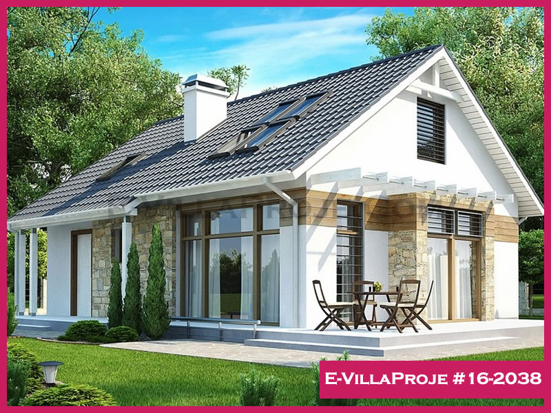 CKV-16-2038 192 m2 5+1 2 Katlı (Dubleks) Çelik Konstrüksiyon Villa Modeli