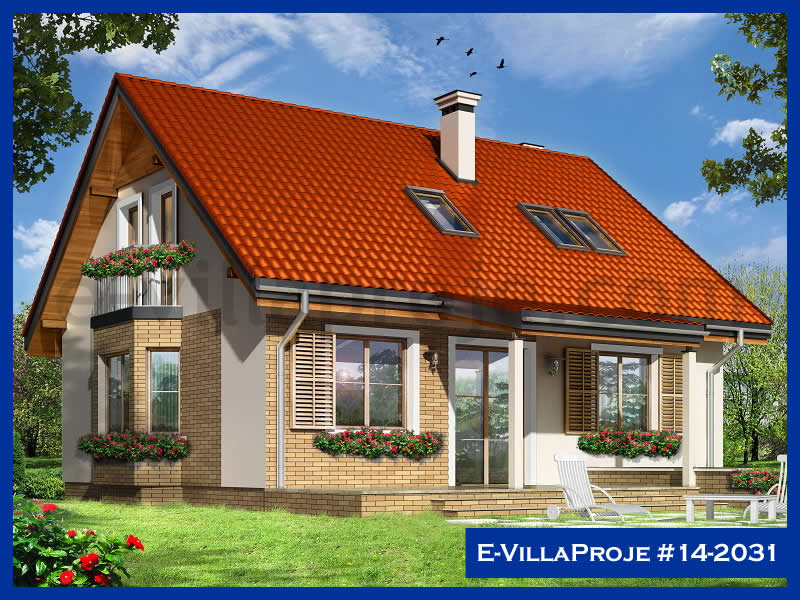 CKV-14-2031 192 m2 5+1 2 Katlı (Dubleks) Çelik Konstrüksiyon Villa Modeli