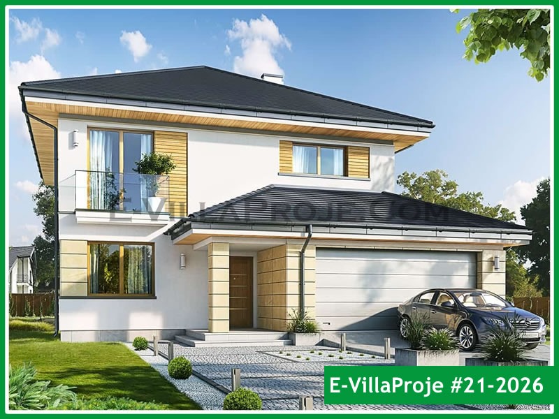 CKV-21-2026 192 m2 5+1 2 Katlı (Dubleks) Çelik Konstrüksiyon Villa Modeli