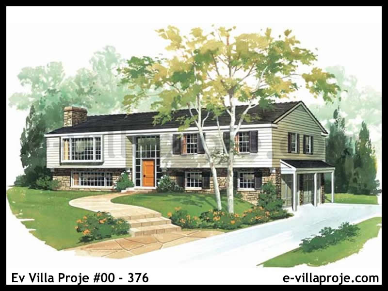 CKV-00-376 193 m2 5+1 2 Katlı (Dubleks) Çelik Konstrüksiyon Villa Modeli
