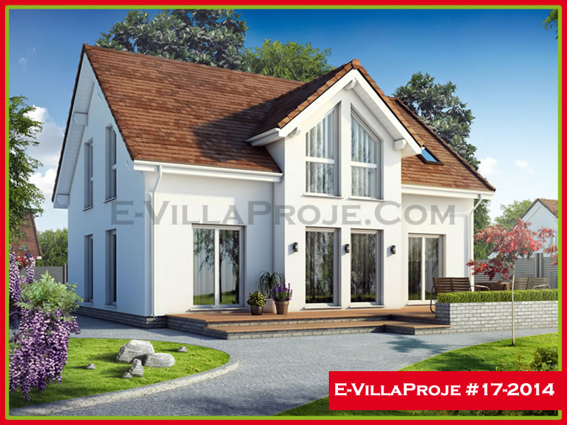 CKV-17-2014 194 m2 5+1 2 Katlı (Dubleks) Çelik Konstrüksiyon Villa Modeli