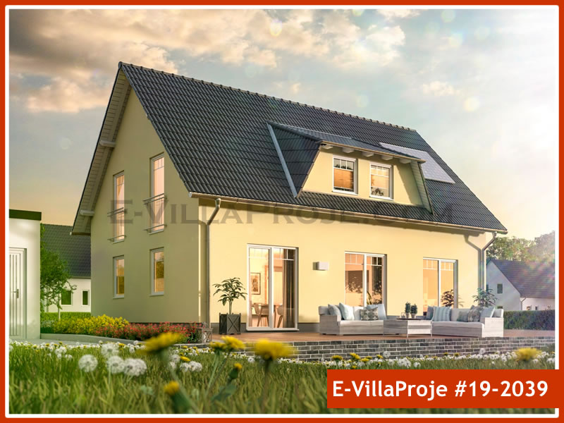 CKV-19-2039 194 m2 5+1 2 Katlı (Dubleks) Çelik Konstrüksiyon Villa Modeli