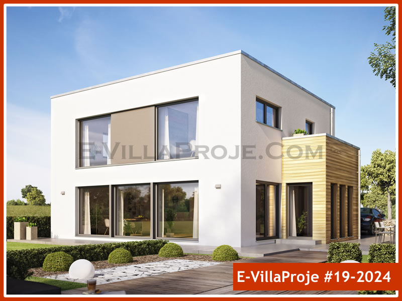 CKV-19-2024 196 m2 5+1 2 Katlı (Dubleks) Çelik Konstrüksiyon Villa Modeli