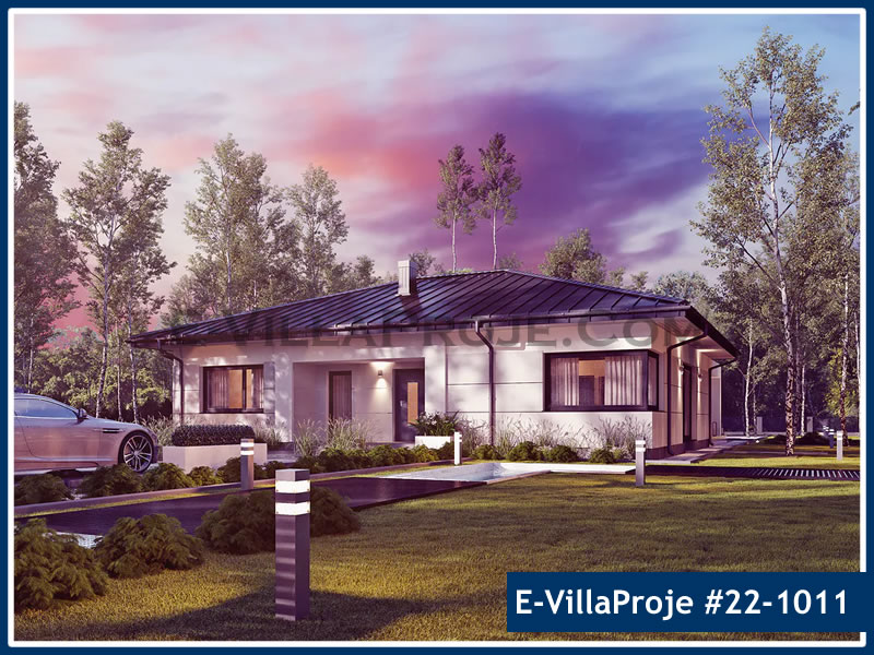 CKV-22-1011 197 m2 5+1 Tek Katlı Çelik Konstrüksiyon Villa Modeli