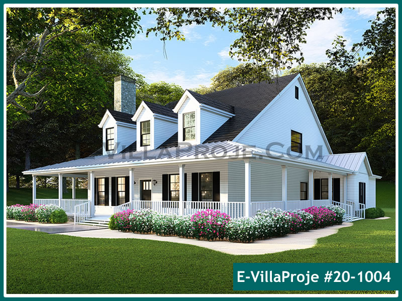 CKV-20-1004 202 m2 5+1 Tek Katlı Çelik Konstrüksiyon Villa Modeli