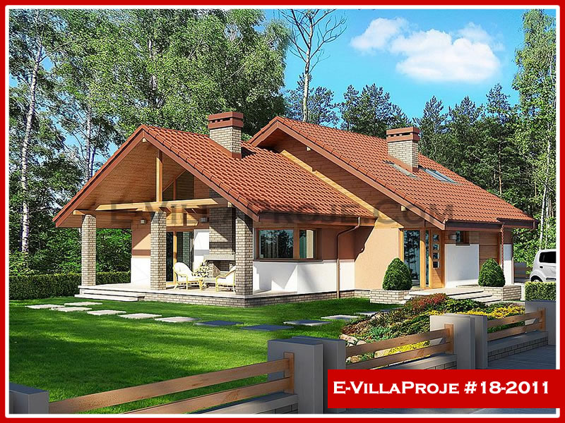 CKV-18-2011 204 m2 5+1 2 Katlı (Dubleks) Çelik Konstrüksiyon Villa Modeli