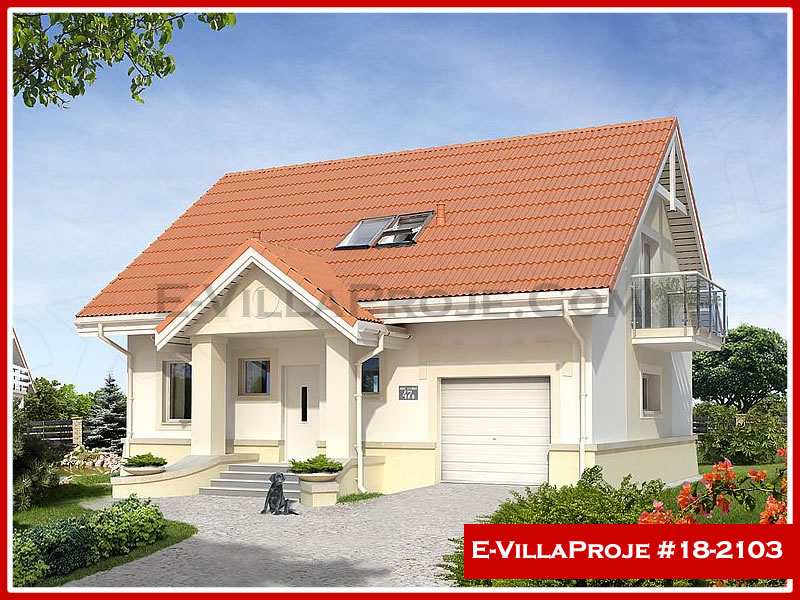 CKV-18-2103 206 m2 5+1 2 Katlı (Dubleks) Çelik Konstrüksiyon Villa Modeli