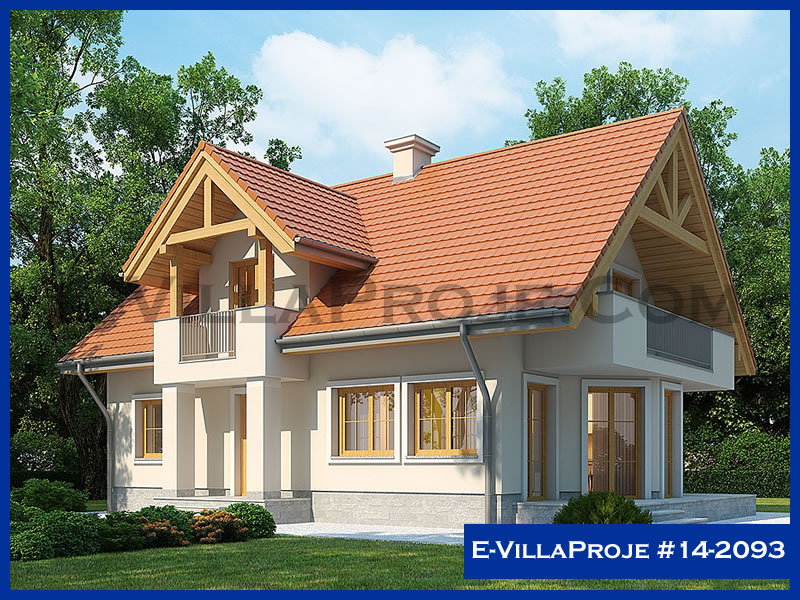 CKV-14-2093 207 m2 5+1 2 Katlı (Dubleks) Çelik Konstrüksiyon Villa Modeli