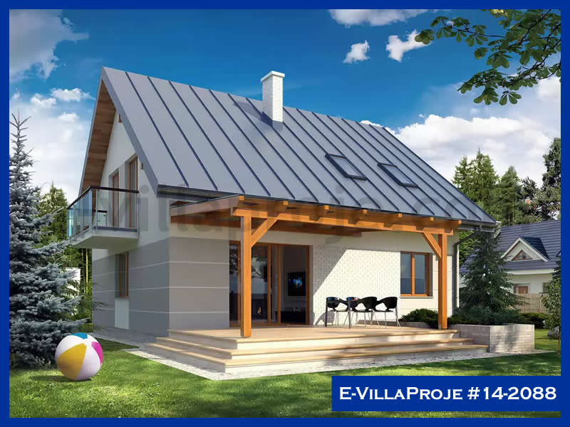 CKV-14-2088 209 m2 5+1 Tek Katlı Çelik Konstrüksiyon Villa Modeli
