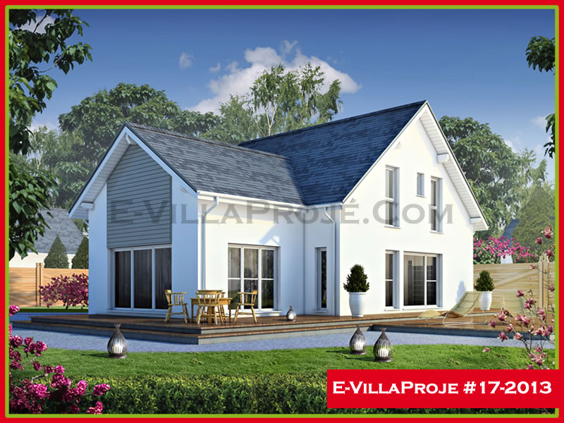 CKV-17-2013 212 m2 5+1 2 Katlı (Dubleks) Çelik Konstrüksiyon Villa Modeli