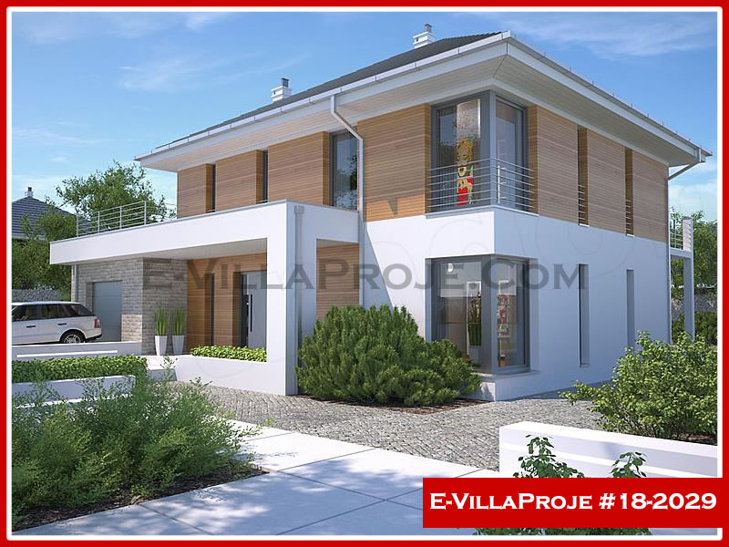 CKV-18-2029 214 m2 5+1 2 Katlı (Dubleks) Çelik Konstrüksiyon Villa Modeli