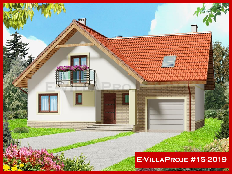 CKV-15-2019 219 m2 5+1 2 Katlı (Dubleks) Çelik Konstrüksiyon Villa Modeli