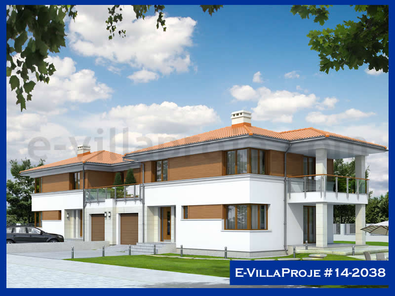 CKV-14-2038 220 m2 5+1 2 Katlı (Dubleks) Çelik Konstrüksiyon Villa Modeli