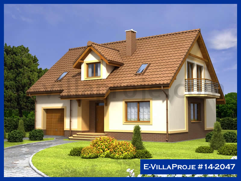 CKV-14-2047 220 m2 5+1 2 Katlı (Dubleks) Çelik Konstrüksiyon Villa Modeli