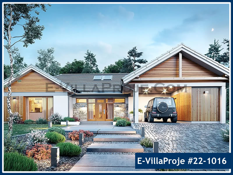 CKV-22-1016 221 m2 5+1 Tek Katlı Çelik Konstrüksiyon Villa Modeli