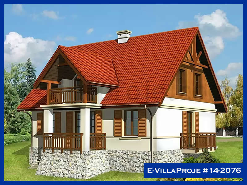 CKV-14-2076 223 m2 5+1 2 Katlı (Dubleks) Çelik Konstrüksiyon Villa Modeli