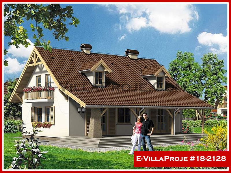 CKV-18-2128 224 m2 5+1 Tek Katlı Çelik Konstrüksiyon Villa Modeli