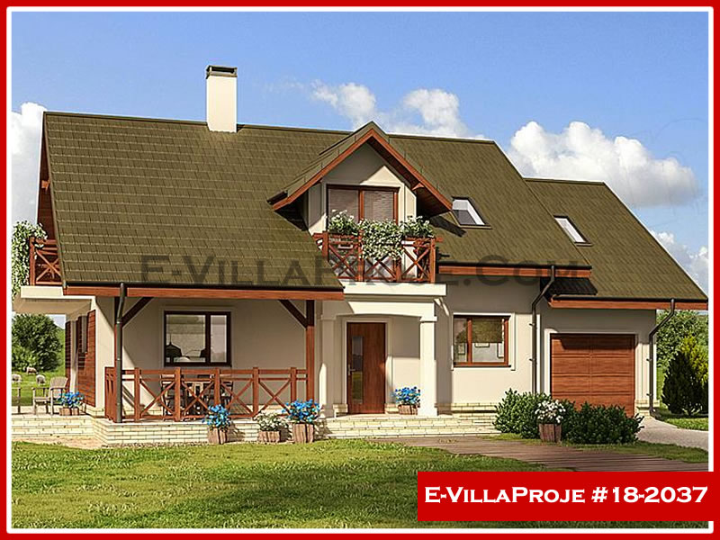 CKV-18-2037 225 m2 5+1 2 Katlı (Dubleks) Çelik Konstrüksiyon Villa Modeli