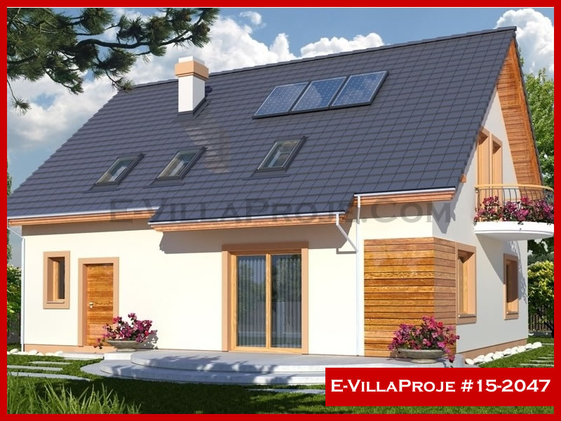 CKV-15-2047 226 m2 5+1 2 Katlı (Dubleks) Çelik Konstrüksiyon Villa Modeli