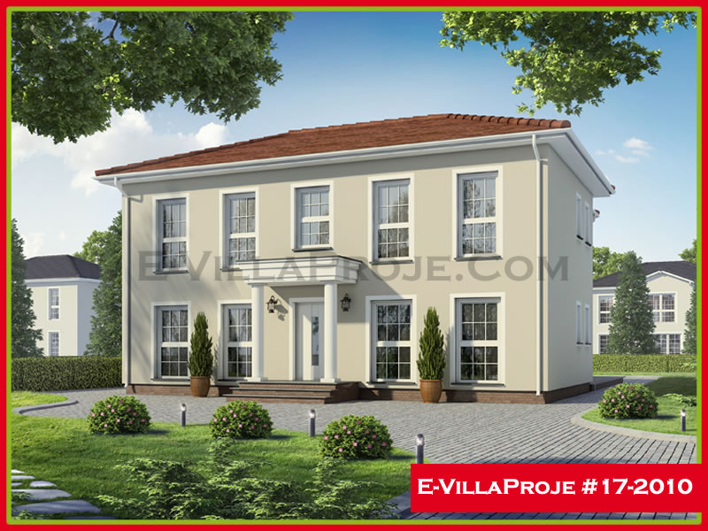 CKV-17-2010 228 m2 5+1 2 Katlı (Dubleks) Çelik Konstrüksiyon Villa Modeli