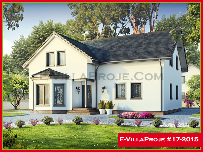 CKV-17-2015 233 m2 5+1 2 Katlı (Dubleks) Çelik Konstrüksiyon Villa Modeli
