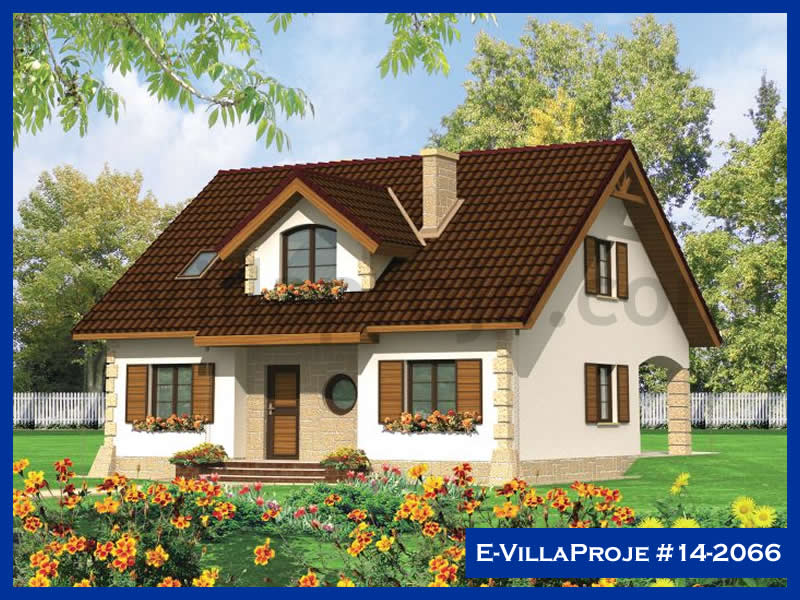 CKV-14-2066 236 m2 5+1 2 Katlı (Dubleks) Çelik Konstrüksiyon Villa Modeli
