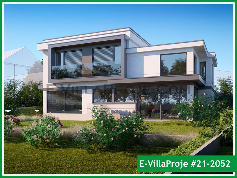 CKV-21-2052 236 m2 5+1 2 Katlı (Dubleks) Çelik Konstrüksiyon Villa Modeli