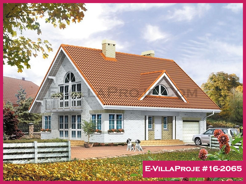 CKV-16-2065 241 m2 5+1 2 Katlı (Dubleks) Çelik Konstrüksiyon Villa Modeli
