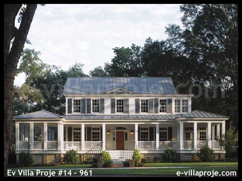 CKV-14-961 247 m2 5+1 2 Katlı (Dubleks) Çelik Konstrüksiyon Villa Modeli