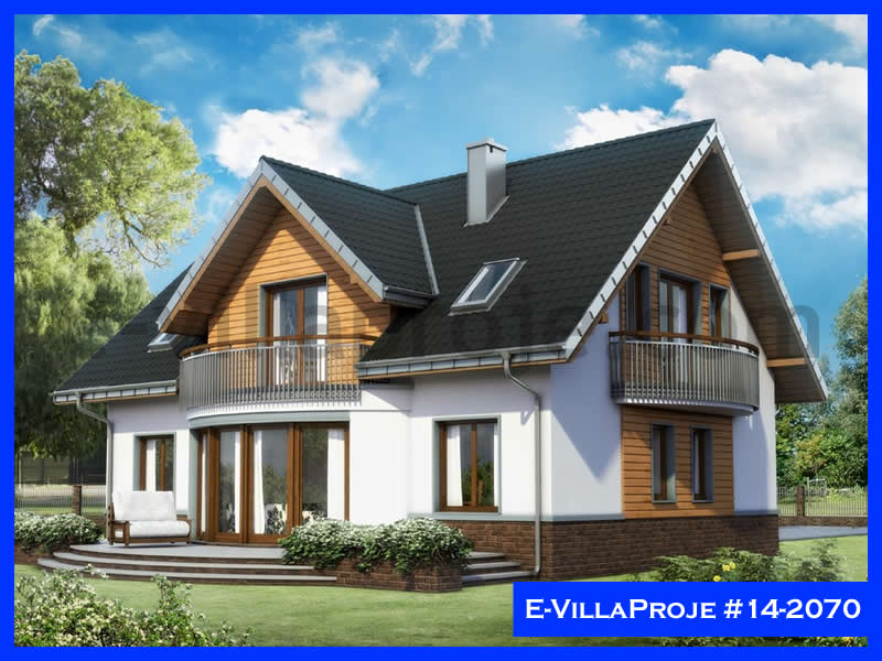 CKV-14-2070 248 m2 5+1 2 Katlı (Dubleks) Çelik Konstrüksiyon Villa Modeli