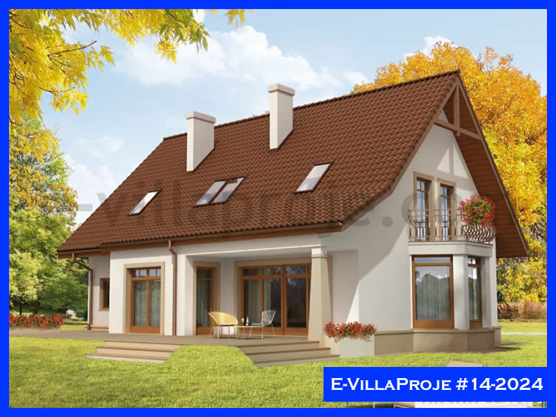 CKV-14-2024 252 m2 5+1 2 Katlı (Dubleks) Çelik Konstrüksiyon Villa Modeli