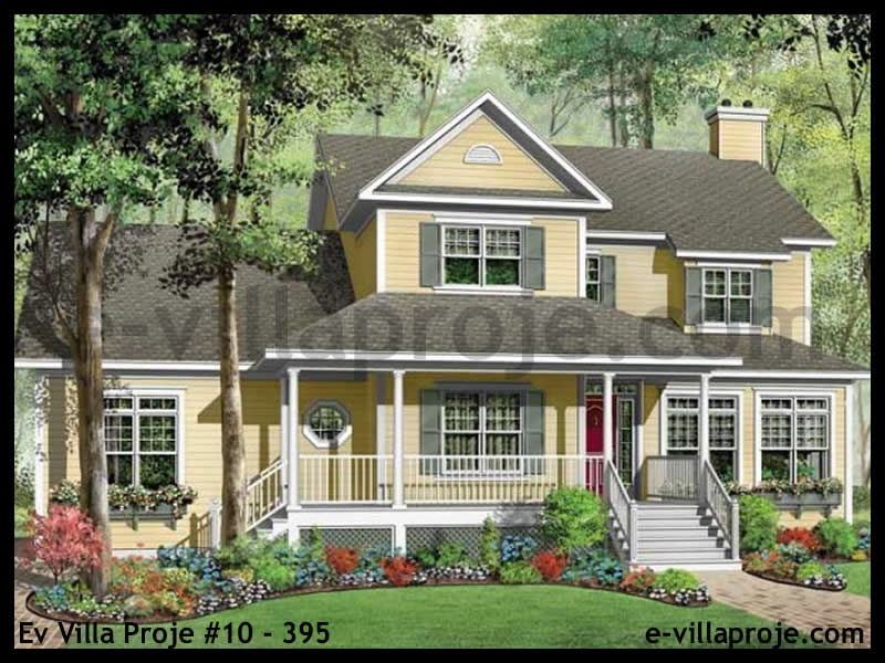 CKV-10-395 252 m2 5+1 2 Katlı (Dubleks) Çelik Konstrüksiyon Villa Modeli