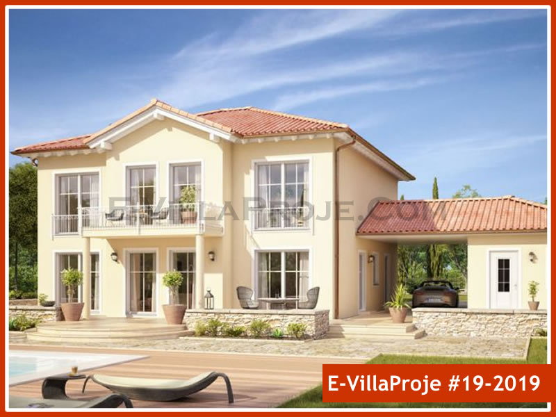 CKV-19-2019 257 m2 5+1 2 Katlı (Dubleks) Çelik Konstrüksiyon Villa Modeli