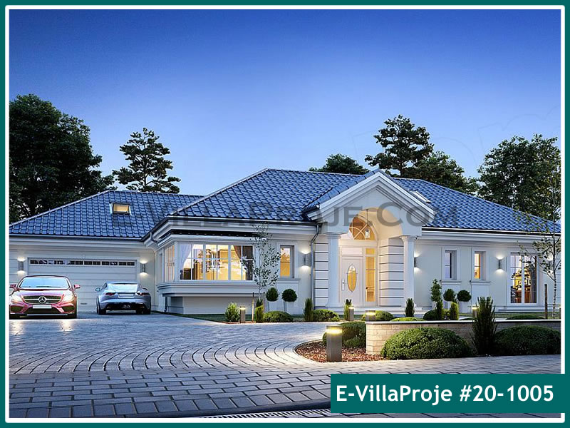 CKV-20-1005 257 m2 5+1 Tek Katlı Çelik Konstrüksiyon Villa Modeli