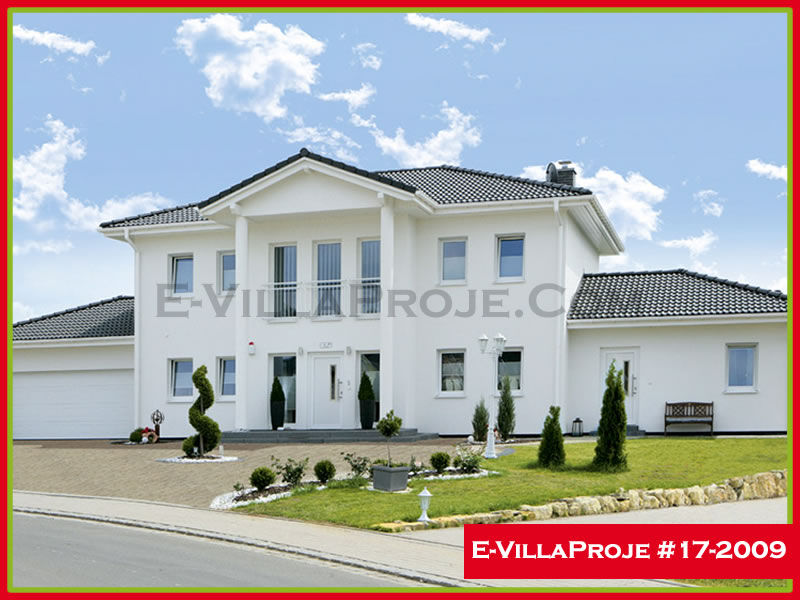 CKV-17-2009 258 m2 5+1 2 Katlı (Dubleks) Çelik Konstrüksiyon Villa Modeli