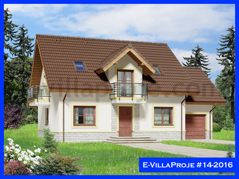 CKV-14-2016 258 m2 5+1 2 Katlı (Dubleks) Çelik Konstrüksiyon Villa Modeli