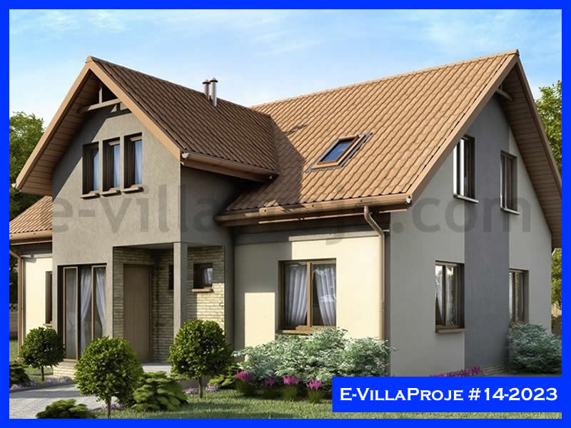 CKV-14-2023 259 m2 5+1 2 Katlı (Dubleks) Çelik Konstrüksiyon Villa Modeli