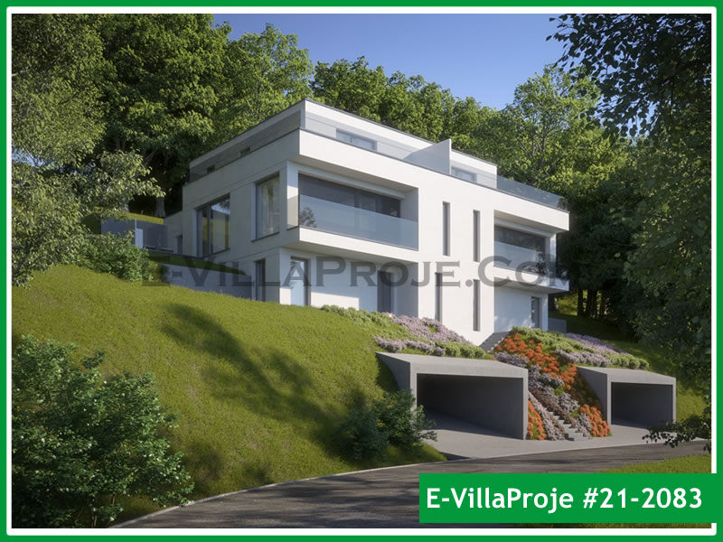 CKV-21-2083 260 m2 5+1 3 Katlı (Dubleks) Çelik Konstrüksiyon Villa Modeli