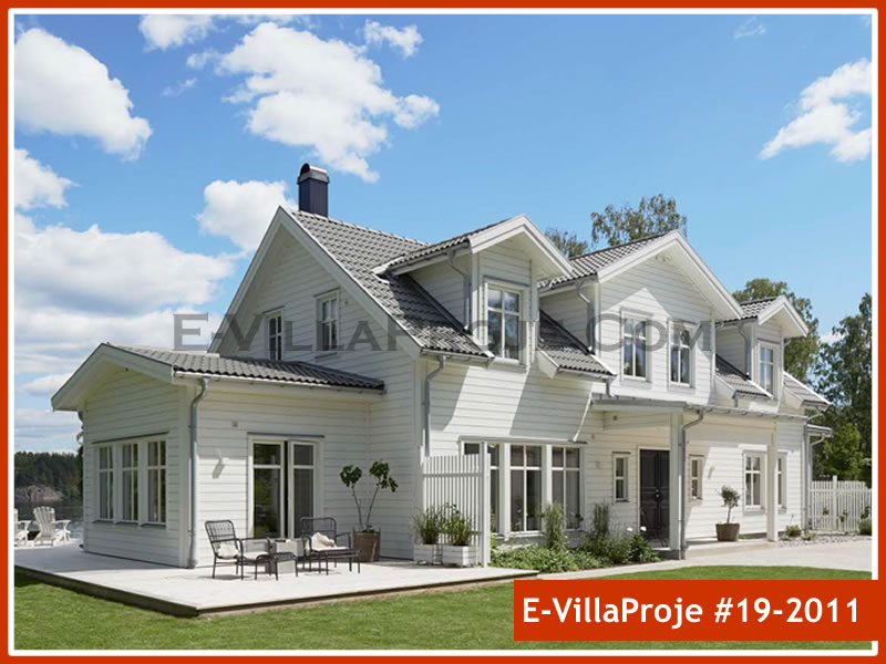 CKV-19-2011 264 m2 5+1 2 Katlı (Dubleks) Çelik Konstrüksiyon Villa Modeli