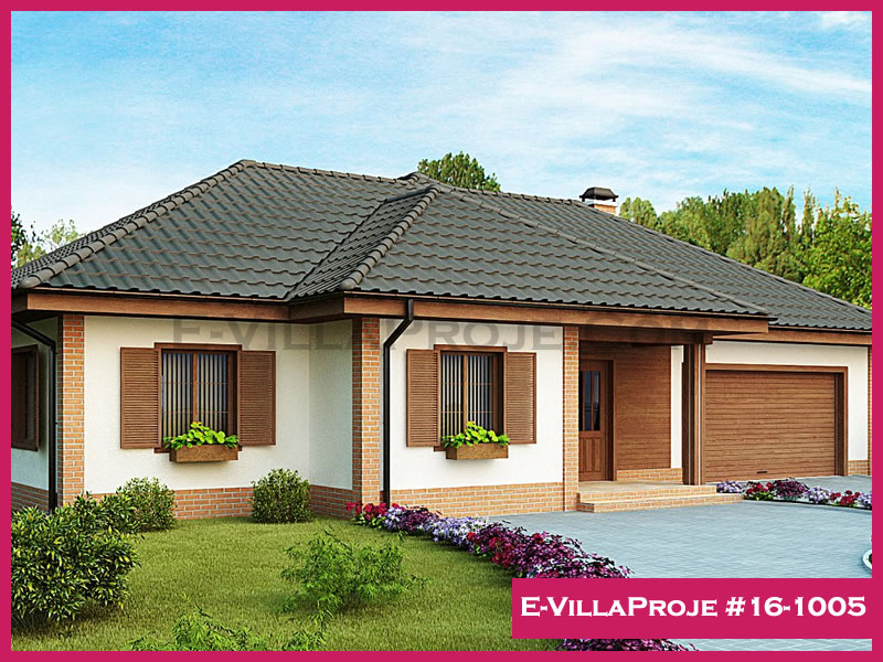 CKV-16-1005 265 m2 5+1 Tek Katlı Çelik Konstrüksiyon Villa Modeli