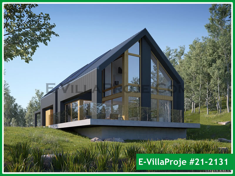 CKV-21-2131 271 m2 5+1 2 Katlı (Dubleks) Çelik Konstrüksiyon Villa Modeli