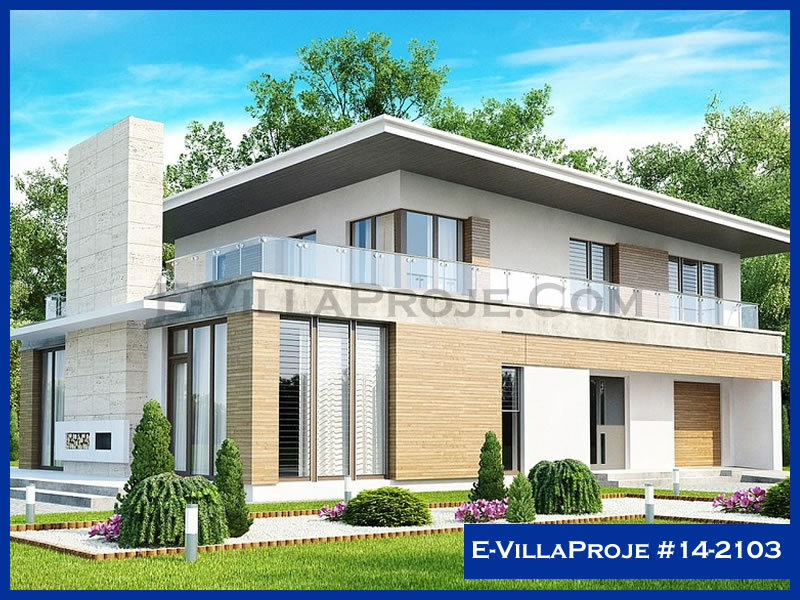 CKV-14-2103 275 m2 5+1 2 Katlı (Dubleks) Çelik Konstrüksiyon Villa Modeli
