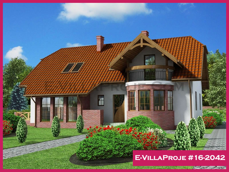 CKV-16-2042 277 m2 5+1 2 Katlı (Dubleks) Çelik Konstrüksiyon Villa Modeli