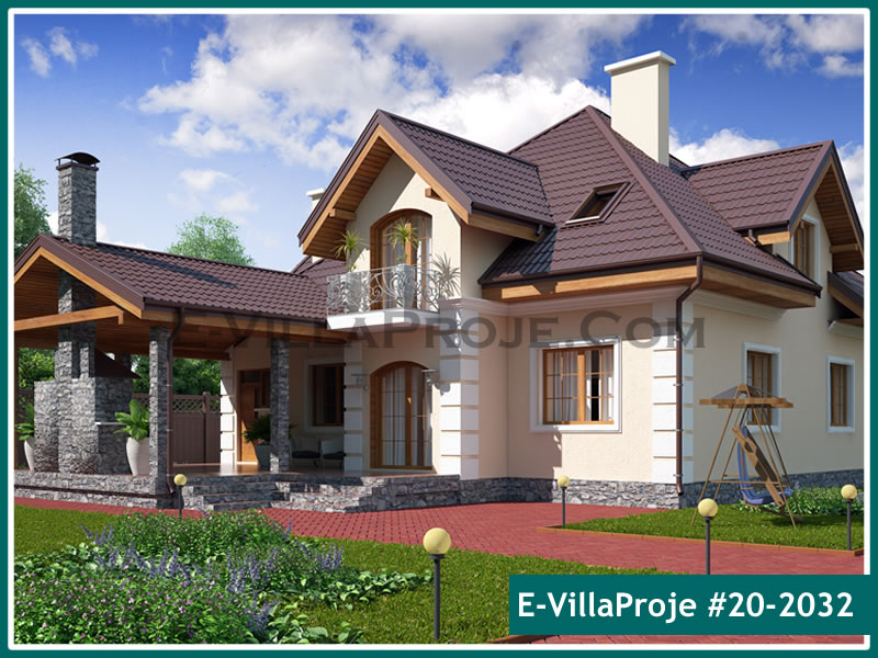CKV-20-2032 292 m2 5+1 2 Katlı (Dubleks) Çelik Konstrüksiyon Villa Modeli