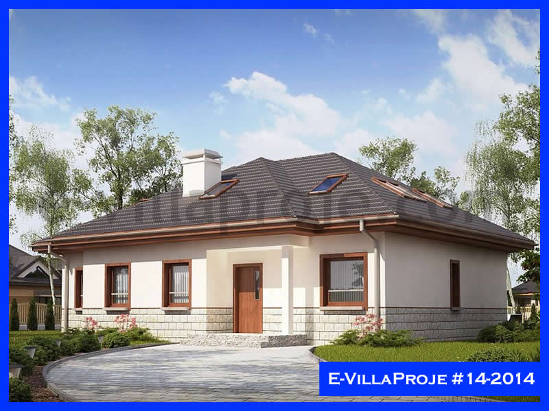 CKV-14-2014 309 m2 5+1 2 Katlı (Dubleks) Çelik Konstrüksiyon Villa Modeli