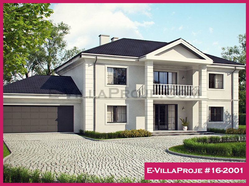 CKV-16-2001 310 m2 5+1 2 Katlı (Dubleks) Çelik Konstrüksiyon Villa Modeli