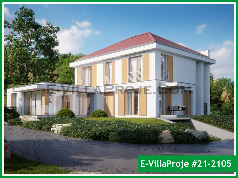 CKV-21-2105 311 m2 5+1 2 Katlı (Dubleks) Çelik Konstrüksiyon Villa Modeli